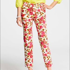 Ann Taylor Floral Ankle pant
